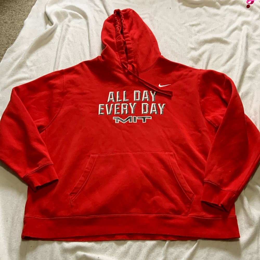 Nike Red Hoodie - All Day Every Day
